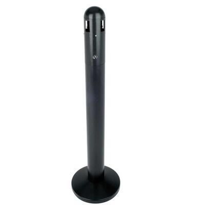 Cinzeiro com Pé Tubular 3L  Para Exterior com Chave